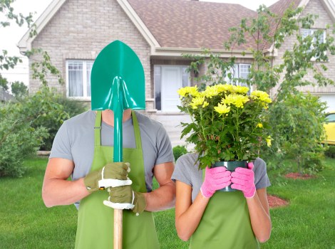Professional groundwork and turf fitting for a local garden